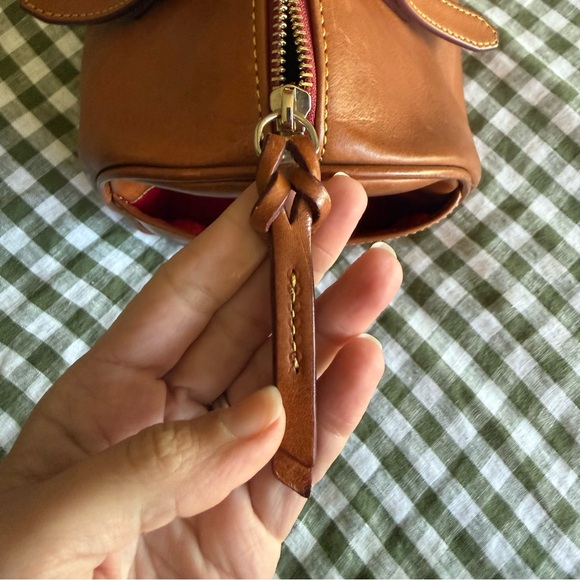 Dooney & Bourke Florentine Olivia Satchel in Natural π - Picture 10 of 12